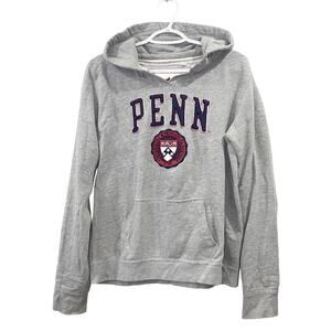 University of Pennsylvania PENN Gray Hoodie Size XL College Sweatshirt